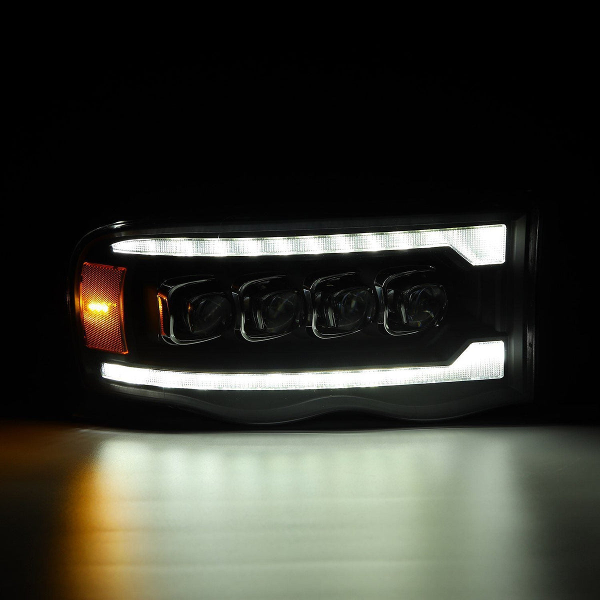 AlphaRex -LED Projector Headlights in Black