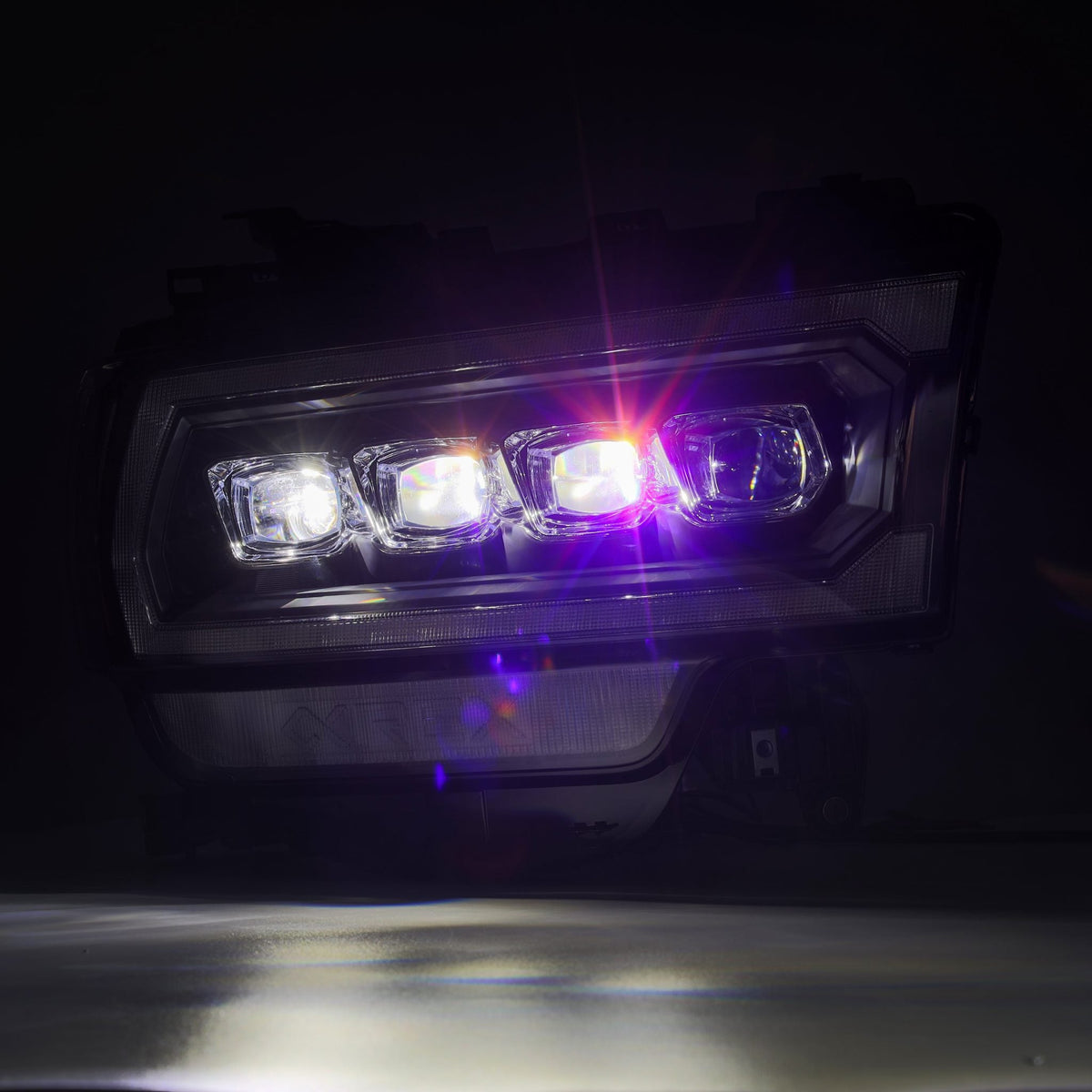 AlphaRex -LED Projector Headlights in Black