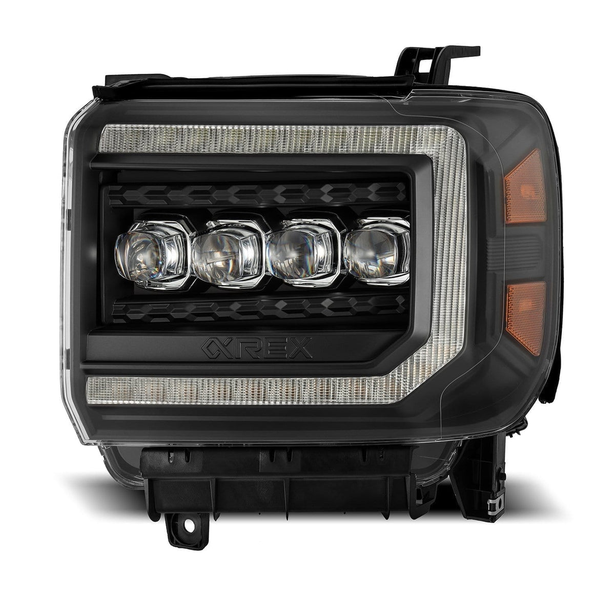 AlphaRex -LED Projector Headlights in Black