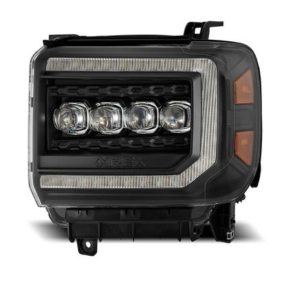 AlphaRex -LED Projector Headlights in Black