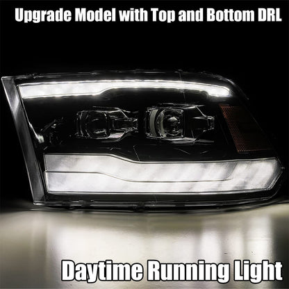 AlphaRex - LED Projector Headlights in Black