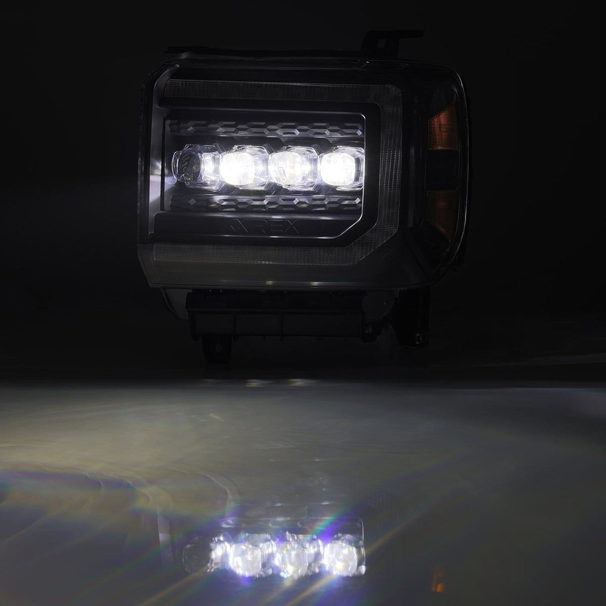 AlphaRex -LED Projector Headlights in Black
