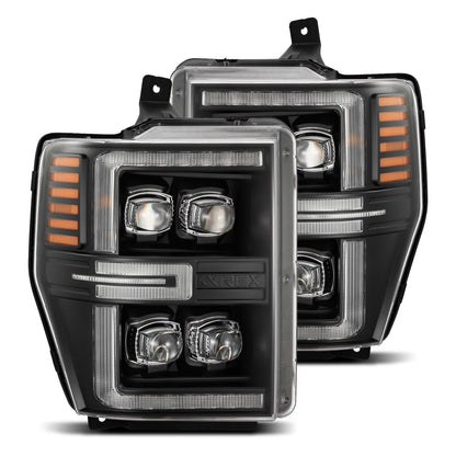 AlphaRex -LED Projector Headlights in Black