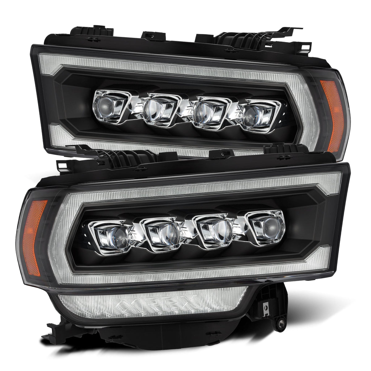 AlphaRex -LED Projector Headlights in Black