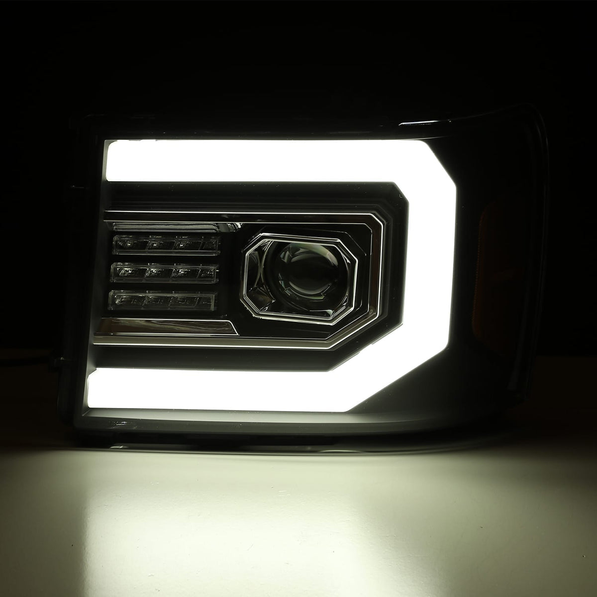 AlphaRex -LED Projector Headlights in Chrome
