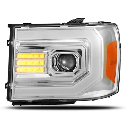 AlphaRex -LED Projector Headlights in Chrome