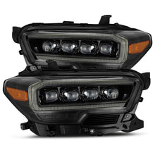 AlphaRex -LED Projector Headlights Plank Style Design Midnight Black