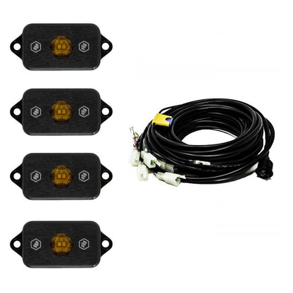 Baja Designs -LED Rock Light Kit (Baja Amber)