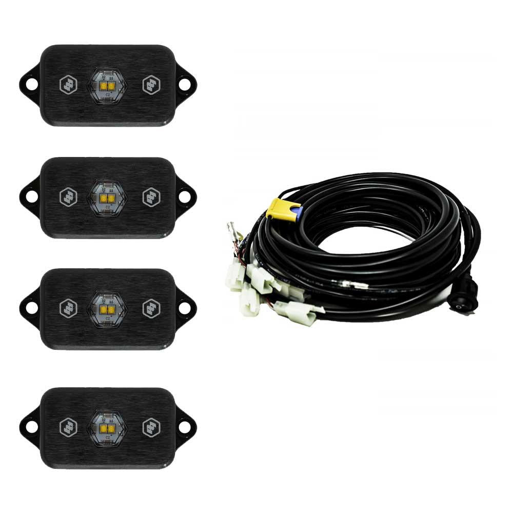 Baja Designs -LED Rock Light Kit (Clear)