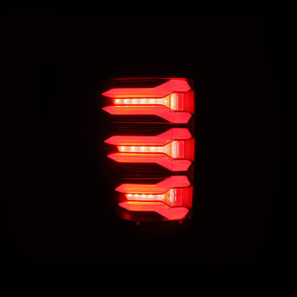 AlphaRex -LED Taillights Black Red