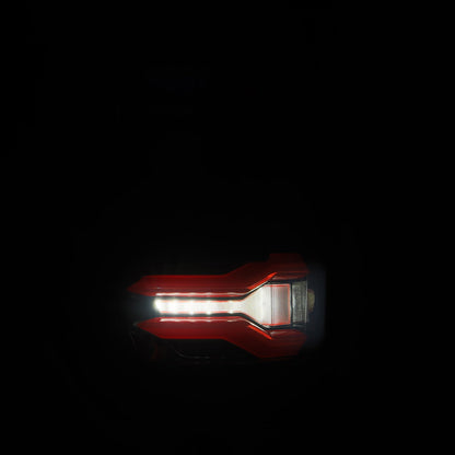 AlphaRex -LED Taillights Black-Red