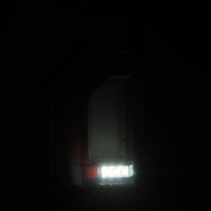 AlphaRex -LED Taillights Black Red