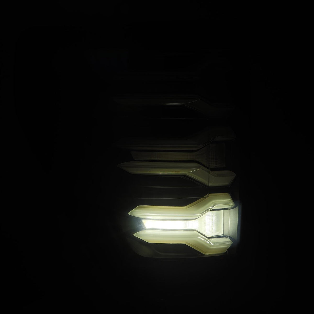 AlphaRex -LED Taillights Black Red