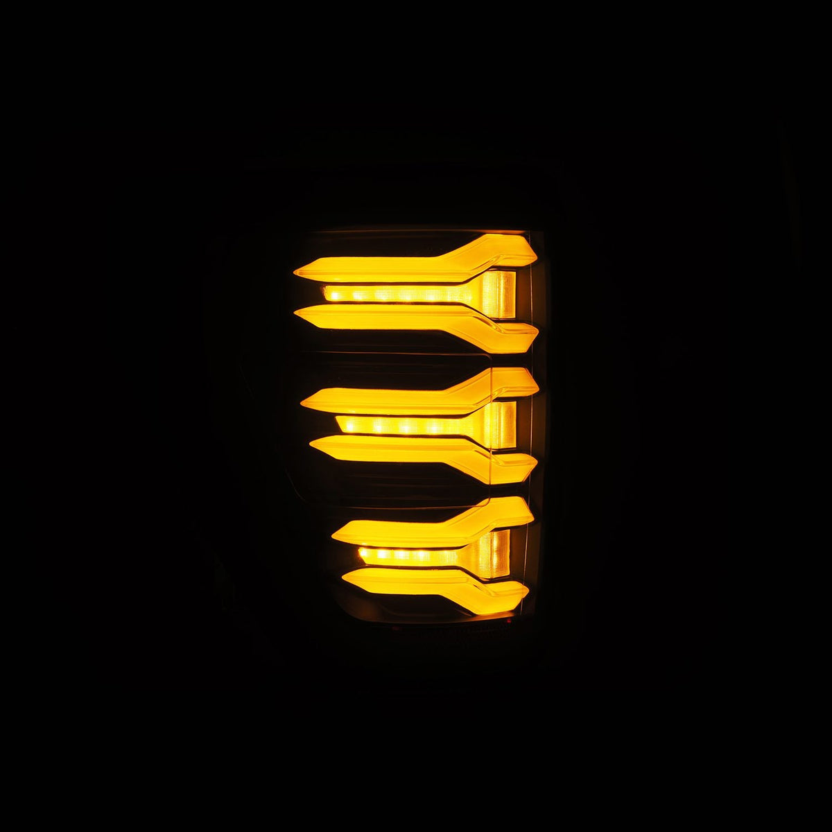 AlphaRex -LED Taillights Black Red
