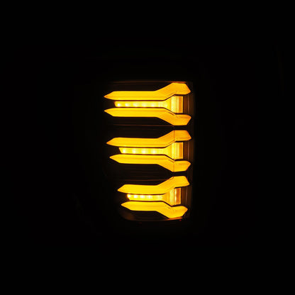 AlphaRex -LED Taillights Black Red