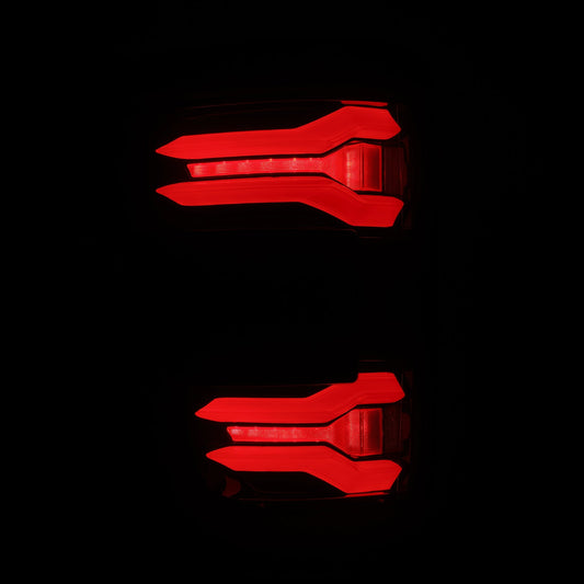 AlphaRex -LED Taillights Black-Red