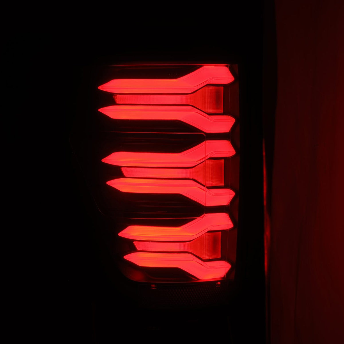 AlphaRex -LED Taillights Black Red