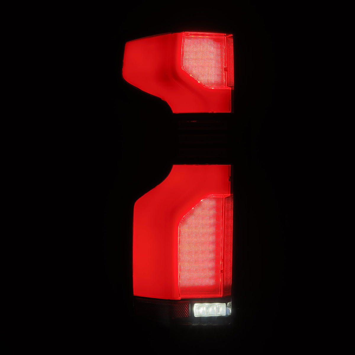 AlphaRex -LED Taillights Black Red