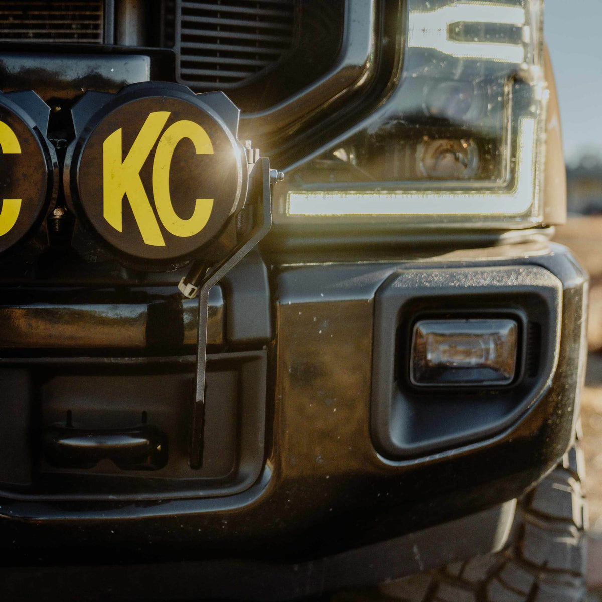 KC HiLiTES -Light Bar Mount - Front Bumper - GEN4-5 17-24 Ford Super Duty