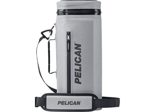 Light Grey Pelican Cooler Sling - Durable, Adjustable Carrying Solution For Outdoor Adventures - Durable, Waterproof, and Impact-Resistant Gear Protection