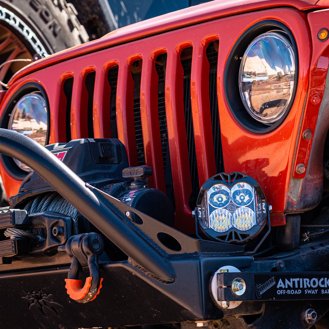 Baja Designs -LP4 Pro LED Light Pod (Driving/Combo; Baja Amber)