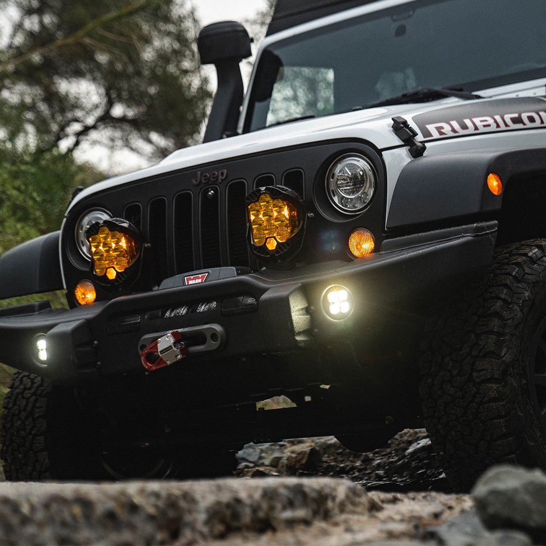 Baja Designs -LP9 Pro LED Light Pod (Driving/Combo; Baja Amber)