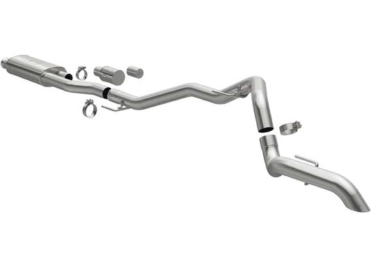 20-C GLADIATOR OVERLAND SERIES CAT-BACK EXHAUST SYSTEM
