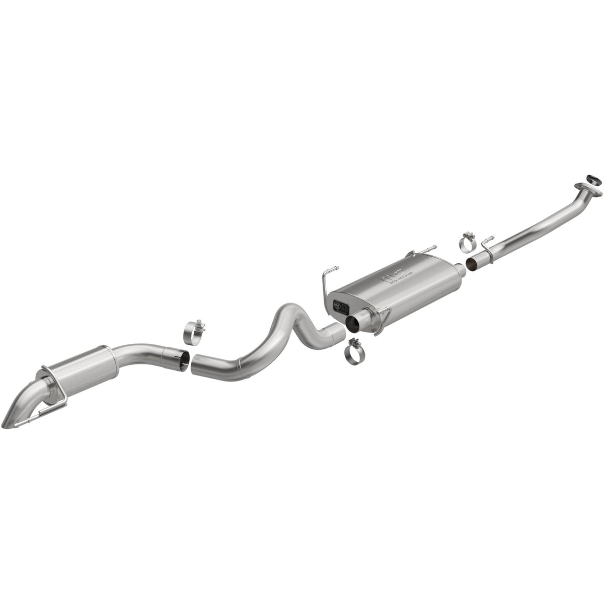 MagnaFlow Exhaust Products -Magnaflow Overland Series Stainless Cat-Back System
