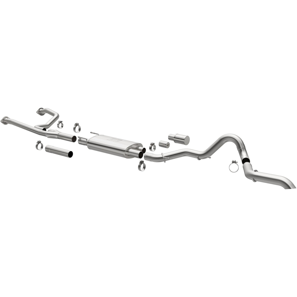 MagnaFlow Exhaust Products -Magnaflow Overland Series Stainless Cat-Back System
