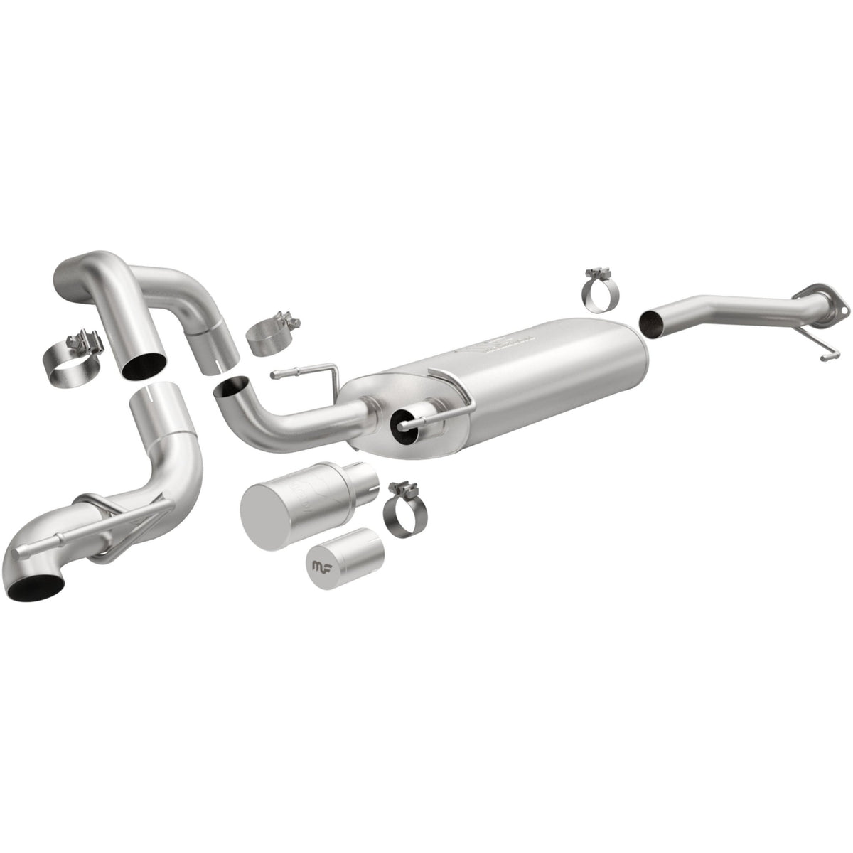 MagnaFlow Exhaust Products -Magnaflow Overland Series Stainless Cat-Back System