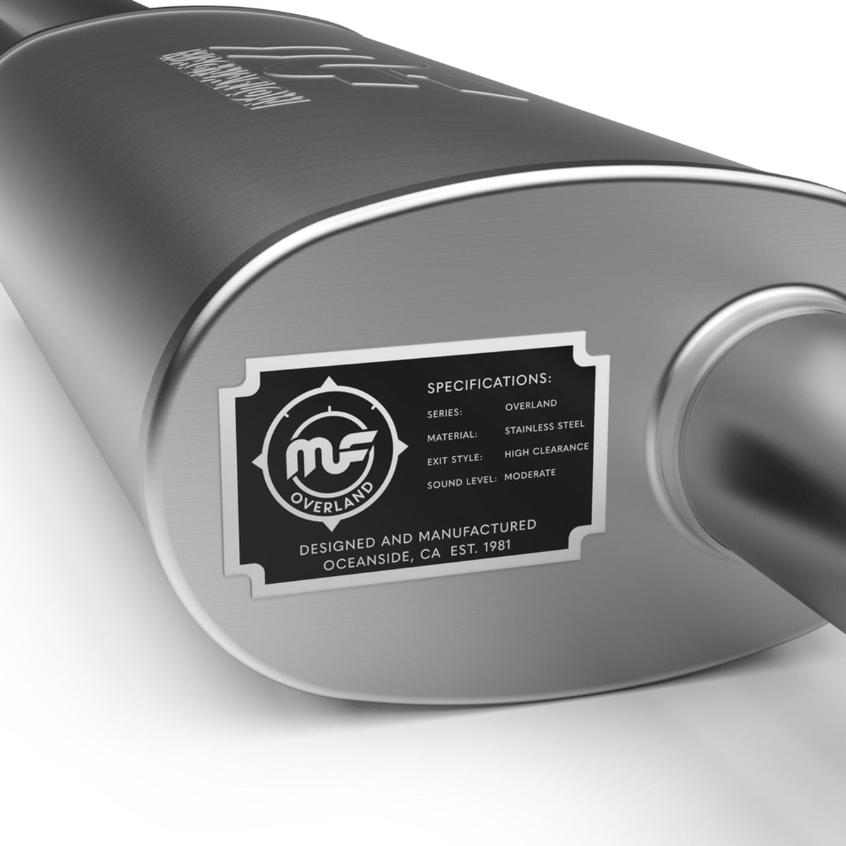 MagnaFlow Exhaust Products -Magnaflow Overland Series Stainless Cat-Back System