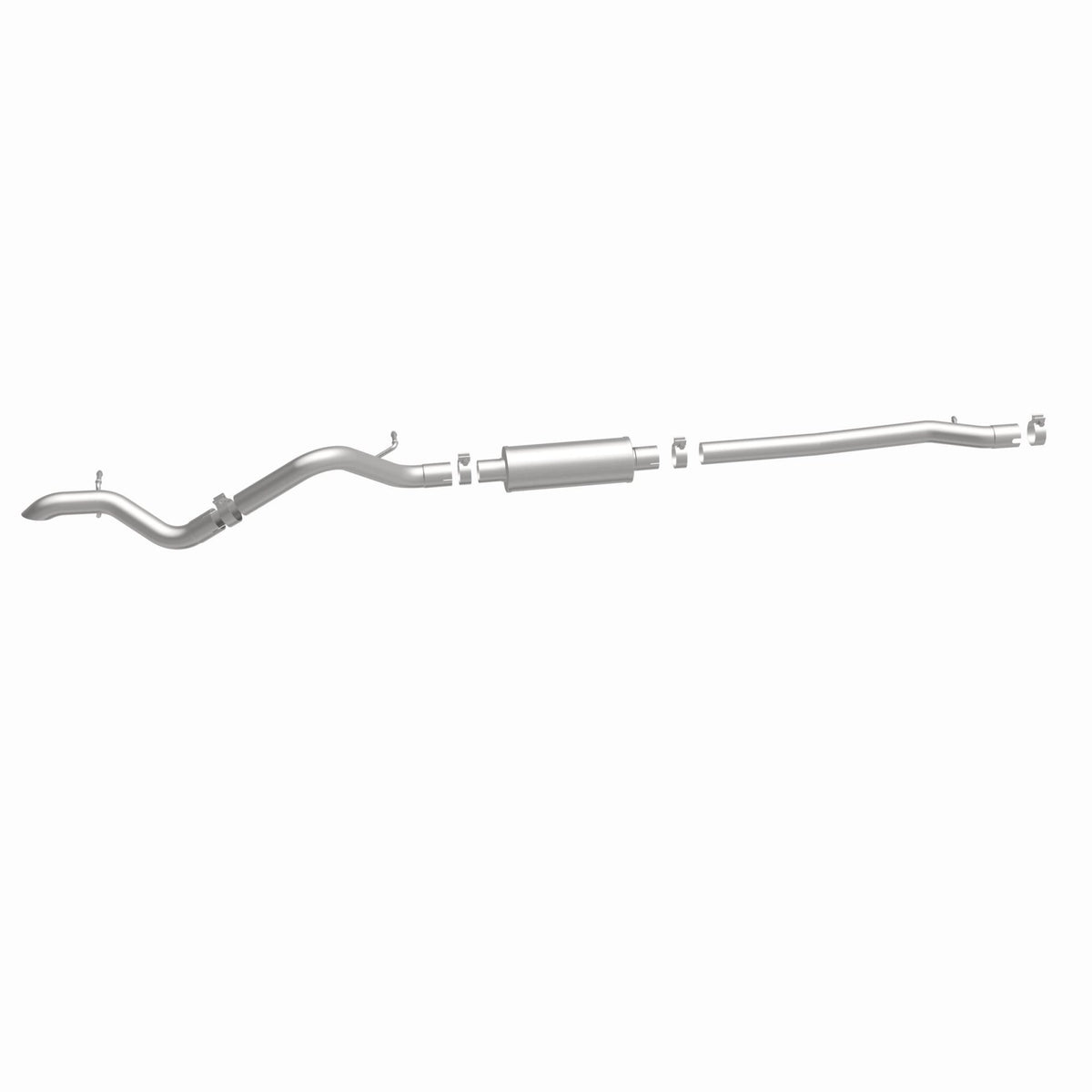 MagnaFlow Exhaust Products -Magnaflow Rock Crawler Series Stainless Cat-Back System