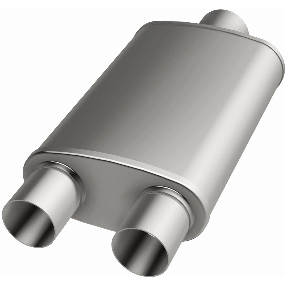 MagnaFlow Exhaust Products -Magnaflow Straight-Through Performance Muffler; 2.5in. Center/Dual; 5x14x8 Body