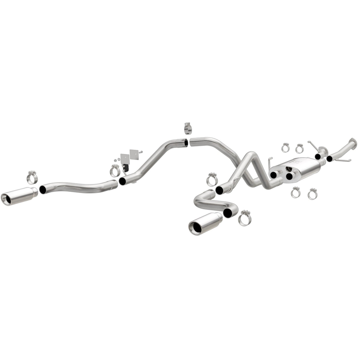 MagnaFlow Exhaust Products - Magnaflow Street Series Stainless Cat - Back System