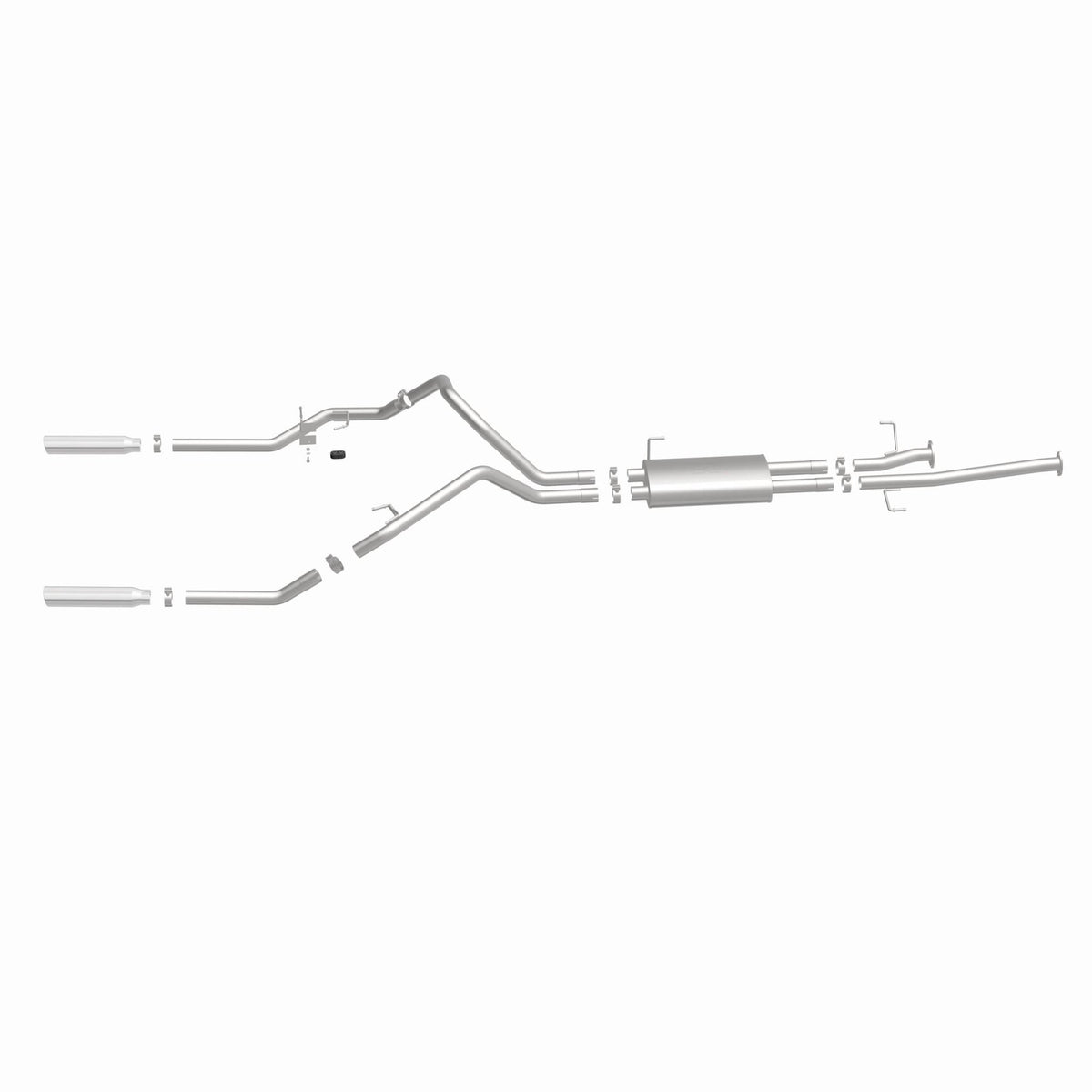MagnaFlow Exhaust Products - Magnaflow Street Series Stainless Cat - Back System