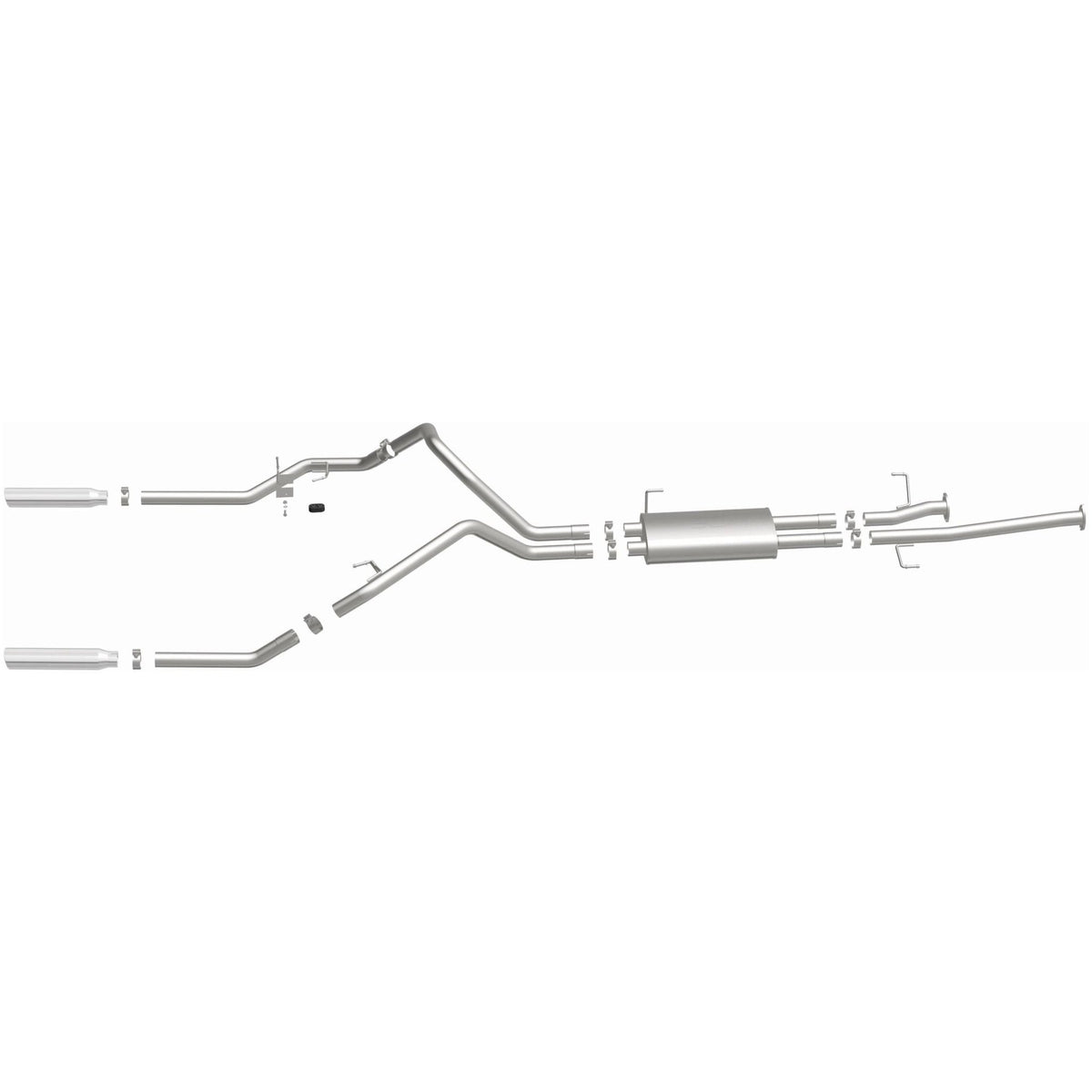 MagnaFlow Exhaust Products - Magnaflow Street Series Stainless Cat - Back System