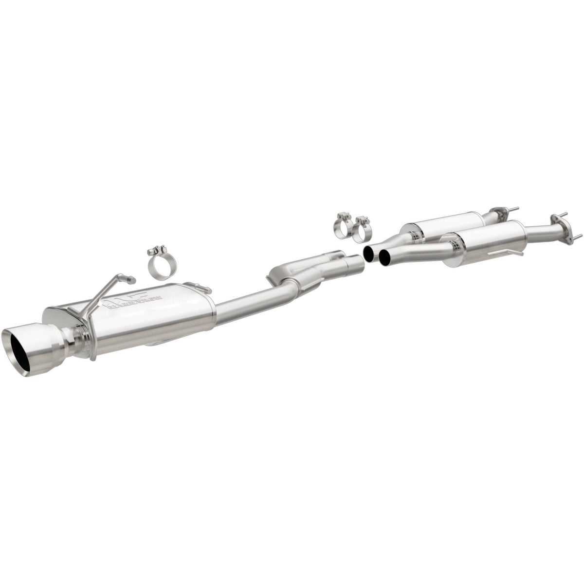MagnaFlow Exhaust Products - Magnaflow Street Series Stainless Cat - Back System