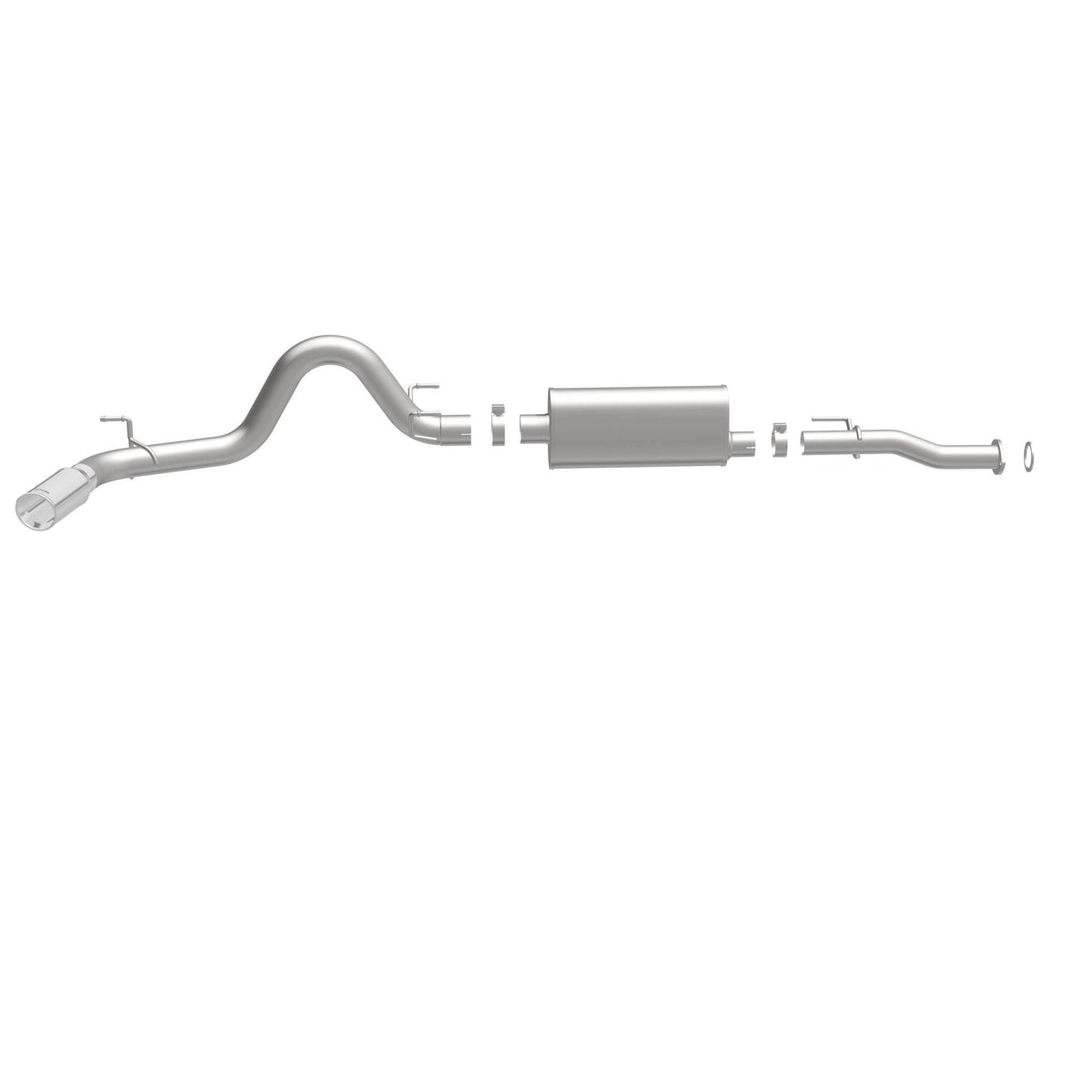 MagnaFlow Exhaust Products -Magnaflow Street Series Stainless Cat-Back System