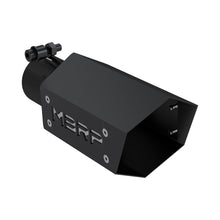 MBRP Exhaust -MBRP Black Series Universal 2.5" Hexagon Shaped Tip.