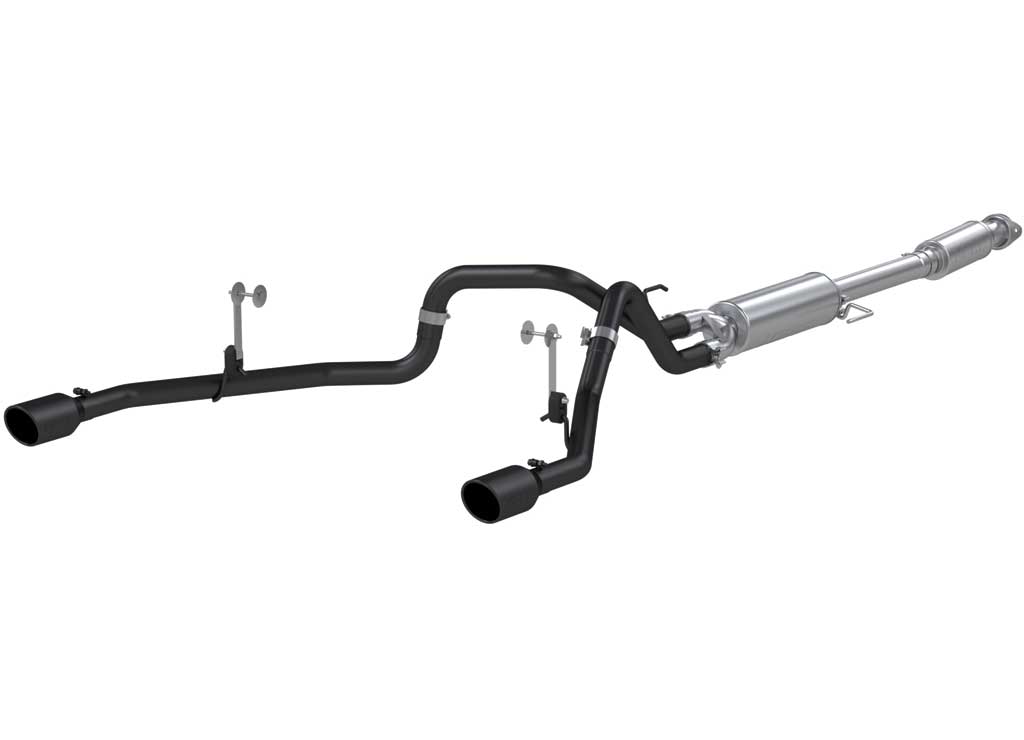 High-Performance 3IN Cat-Back Exhaust System for 2015+ Ford F-150 2.7L/3.5L ECOBOOST/5.0L with Dual Split Rear Exit