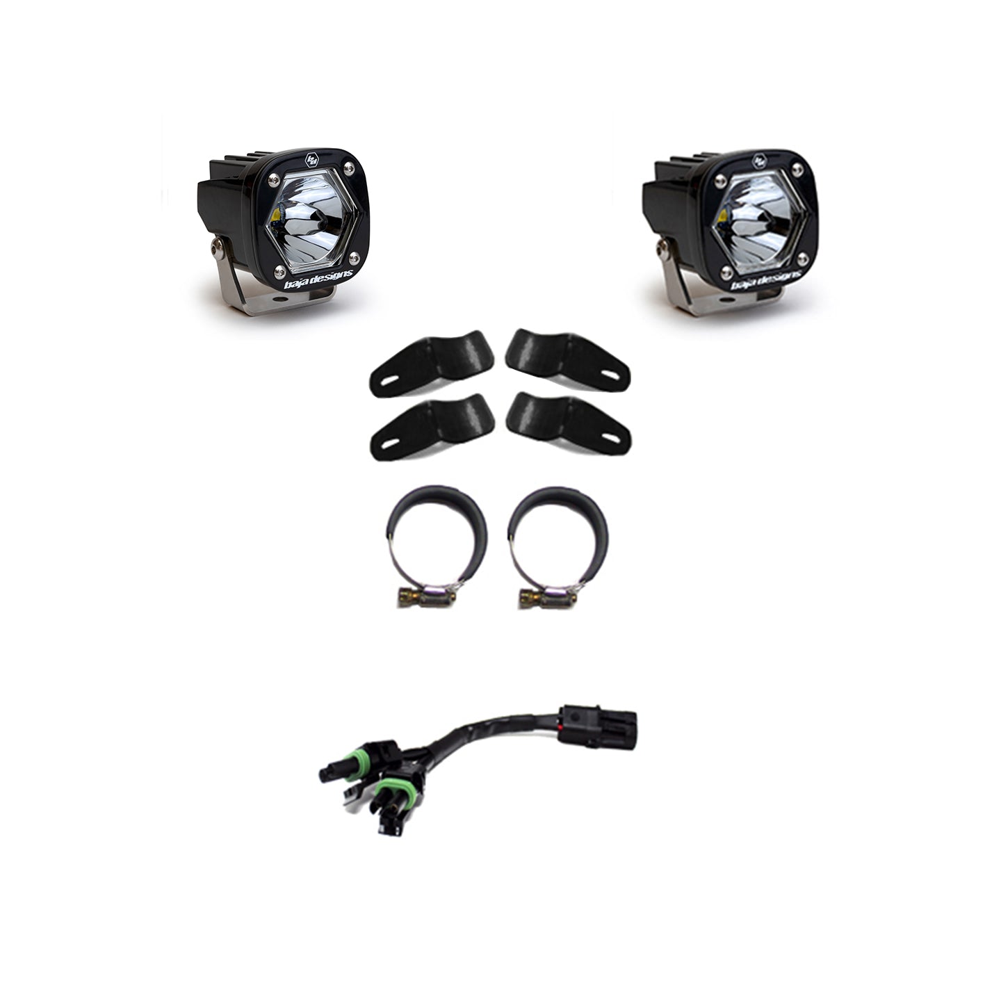 MOTO S1 EFI AUXILIARY LIGHT KIT(HIGH SPEED SPOT;CLEAR)