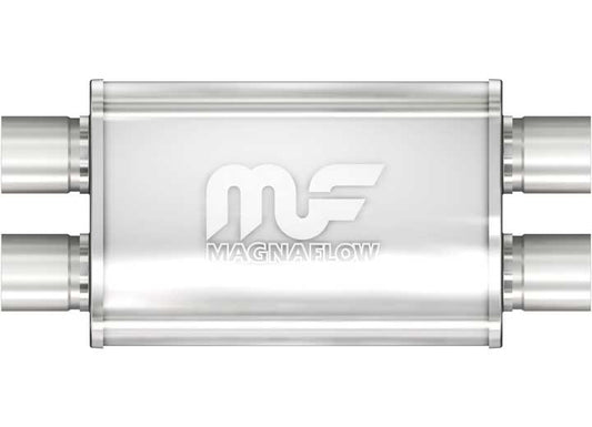 MUFFLER PERFORMANCE SS 14X4X9 2.5/2.5 D/D