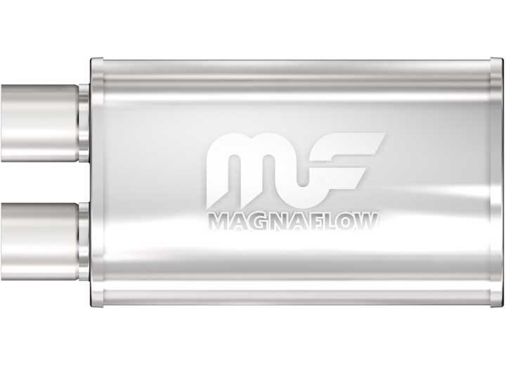 MUFFLER PERFORMANCE SS 14X5X8 2.5/2.5 O/O