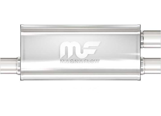 MUFFLER PERFORMANCE SS 18X5X8 2.5/2.25 O/D