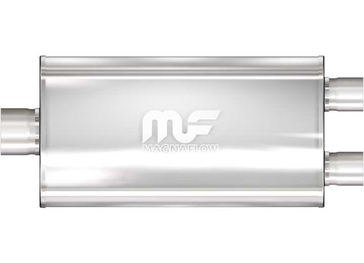 MUFFLER PERFORMANCE SS 22X5X11 2.5/2.25 C/D