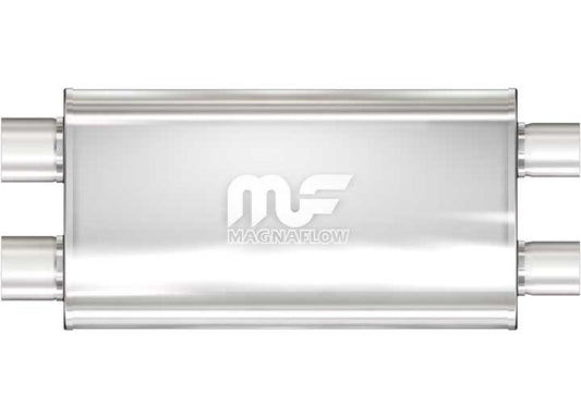 MUFFLER PERFORMANCE SS 22X5X11 2.5/2.5 D/D