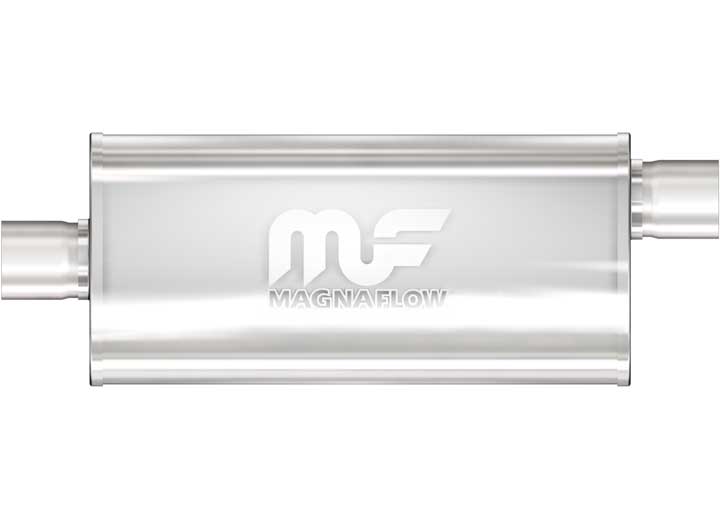 MUFFLER PERFORMANCE SS 5X8X14 2.25/2.25 O/C