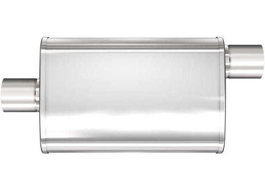 MULTI-CHAMBER PERFORMANCE MUFFLER SS 18X4X9 3.0/3.0 C/O