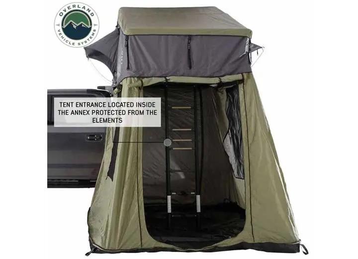 Overland Vehicle Systems / Up Down Air - N2E NOMADIC 2 Roof Top Tent Annex Room for Enhanced Outdoor Living