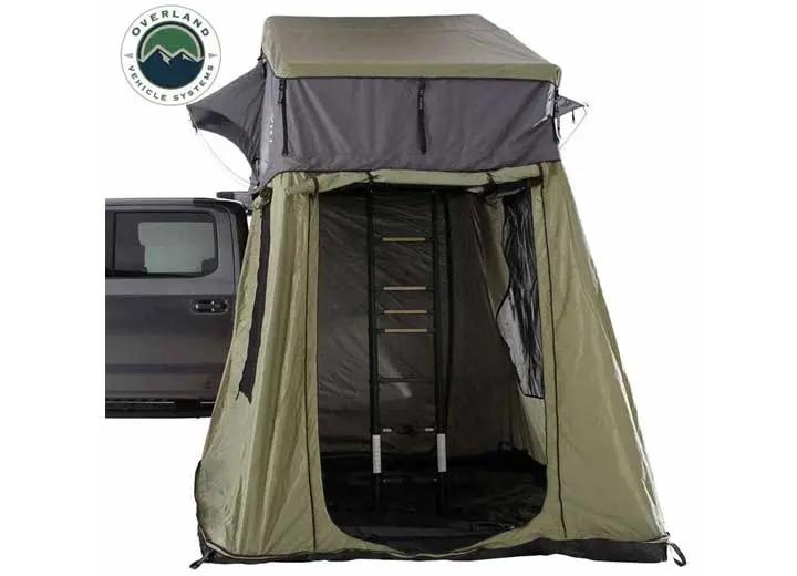 Overland Vehicle Systems / Up Down Air - N3E NOMADIC 3 Rooftop Tent Annex: Expand Your Camping Comfort